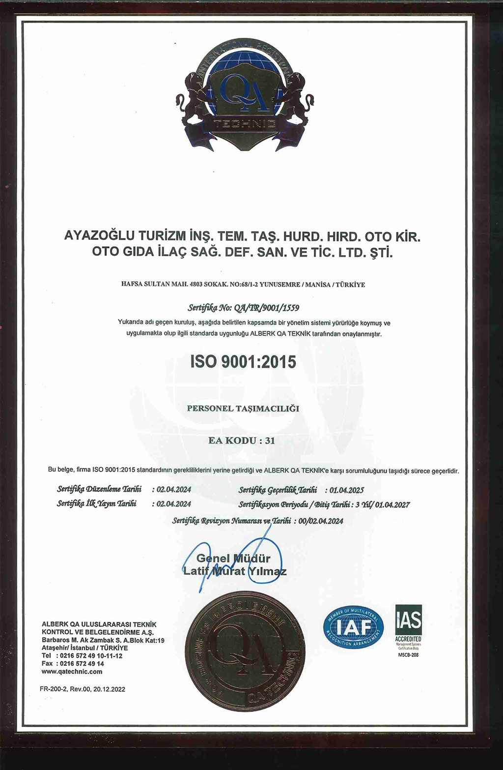 ISO9001-2015